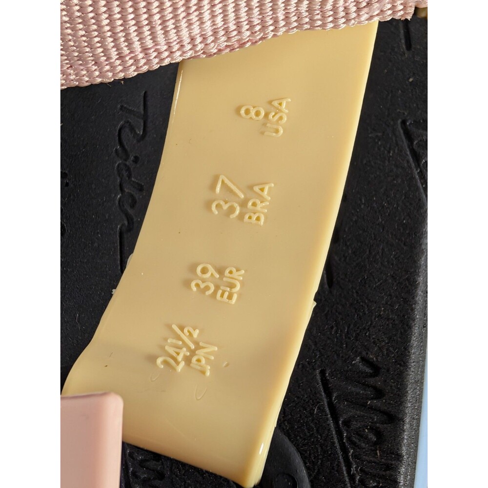 Melissa x Rider Papete Women's 8 Sandal Black Pink Yellow Bubblegum Scented NIB - Picture 12 of 12